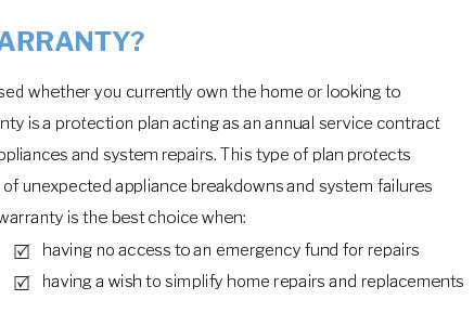 home warranty mcdowell